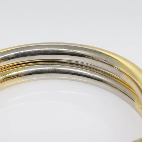 PRADA Hand Bag Nylon Black Gold Auth 90752 - Picture 8 of 16